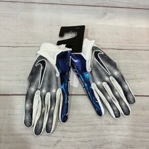 Nike Vapor Jet 7.0 Football Gloves S Adult Wide Receiver Galactic Royal Blue